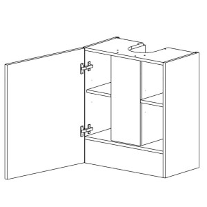 Шкафы навесные  EHV1D