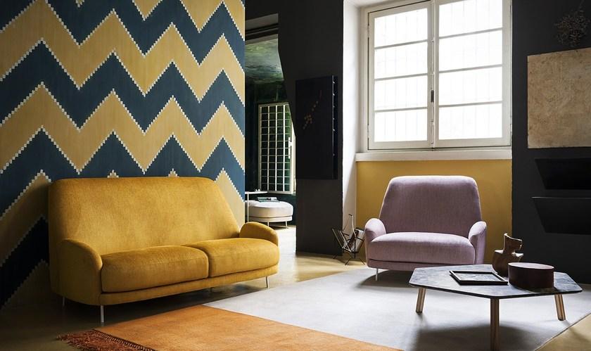 Tacchini Кресло из ткани с подлокотниками Santiago sun-id-1467225 - Вид №4