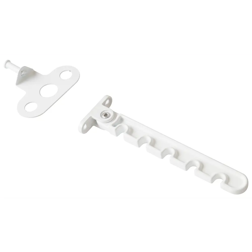 Ограничитель оконный 150 мм металл, цвет белый Santreyd STLM-2142180 - Вид №2