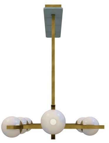 MARIONI Подвесной светильник из латуни Greta 02971 - Вид №2