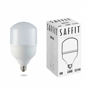 Лампа светодиодная SAFFIT E27-E40 50W 6400K SBHP1050 55095 SAFFIT  00-3956623 Матовый