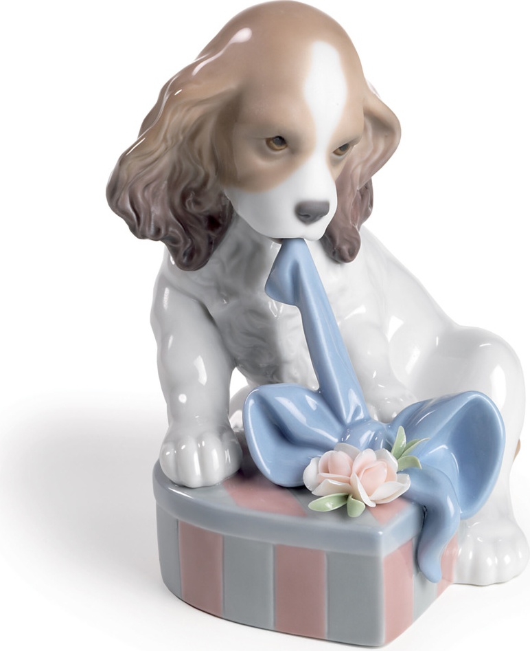 10669035 LLADRO Фигурка Lladro "Нетерпение" 12x13см Фарфор Lladró 