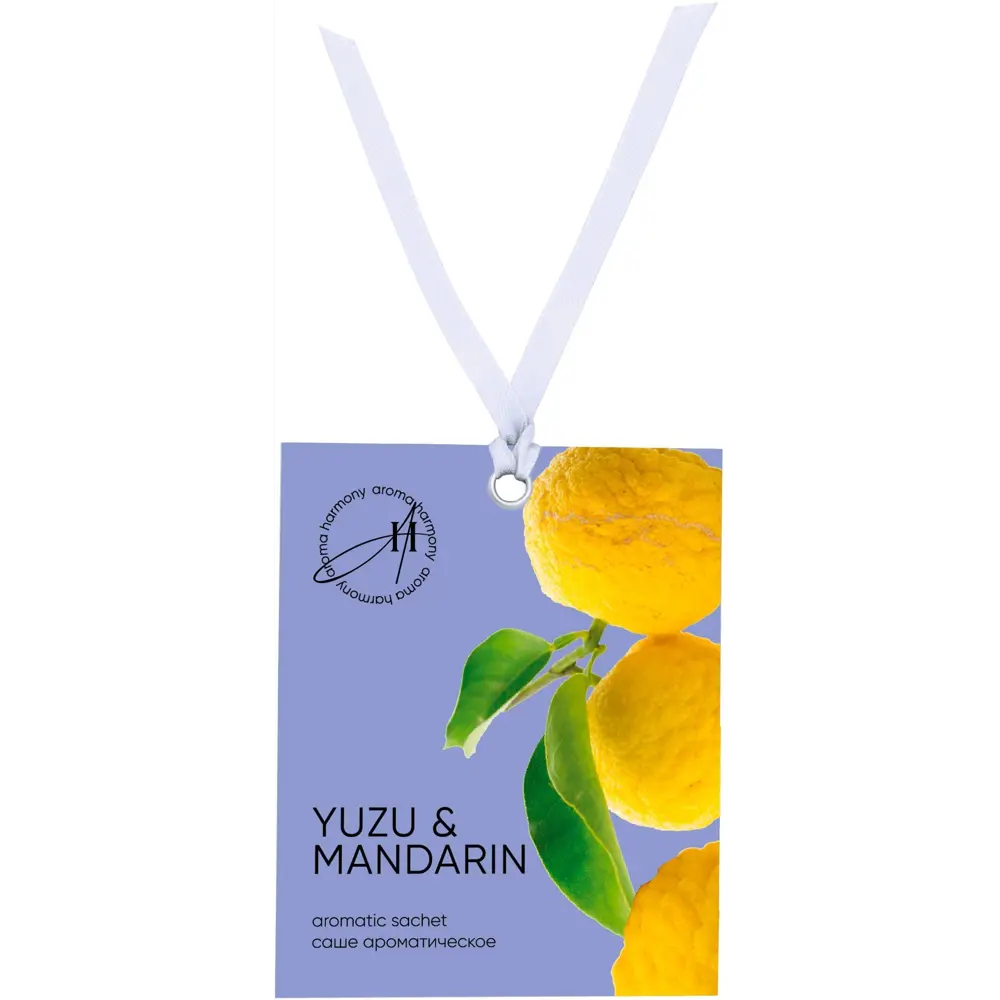 AROMA HARMONY Саше ароматическое Spring Yuzu Mandarin с фруктовым букетом 89359585 STLM-1574786