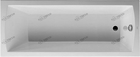 700141..0000000 Daro Ванна Белый Alpin Duravit