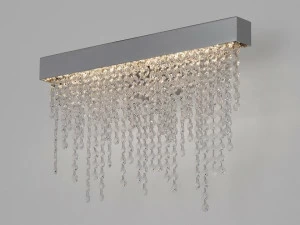 ILFARI Бра из металла прямого света с кристаллами swarovski® Frozen eyes 10977/10978