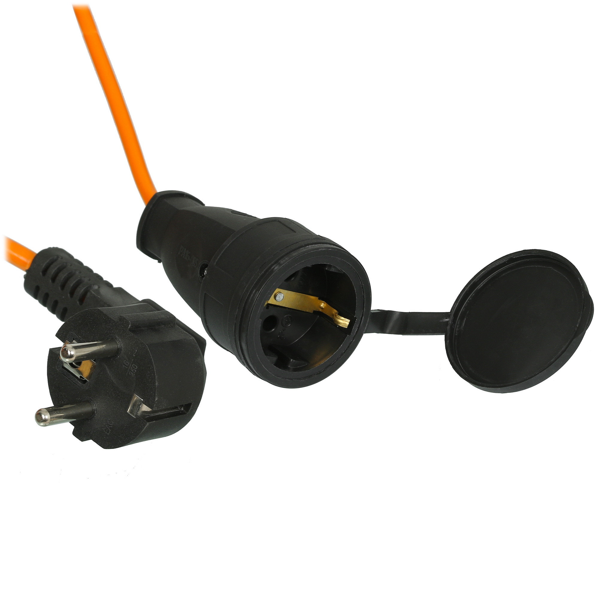 Удлинитель силовой Атлант 40158 оранжевый 5319826 STDN-0066023 - Вид №1