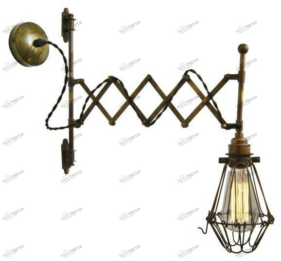 Mullan Lighting Настенный светильник из латуни ручной работы  Mlwl197 