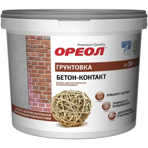 Грунтовка Ореол Бетон-контакт 6 кг 84439964 STLM-2161229