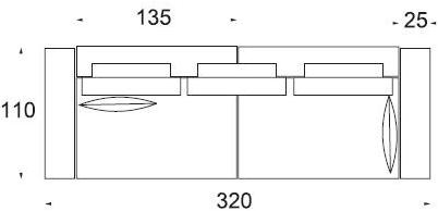 Twils Lounge 3-х местный тканевый диван Open sun-id-1484012 - Вид №3