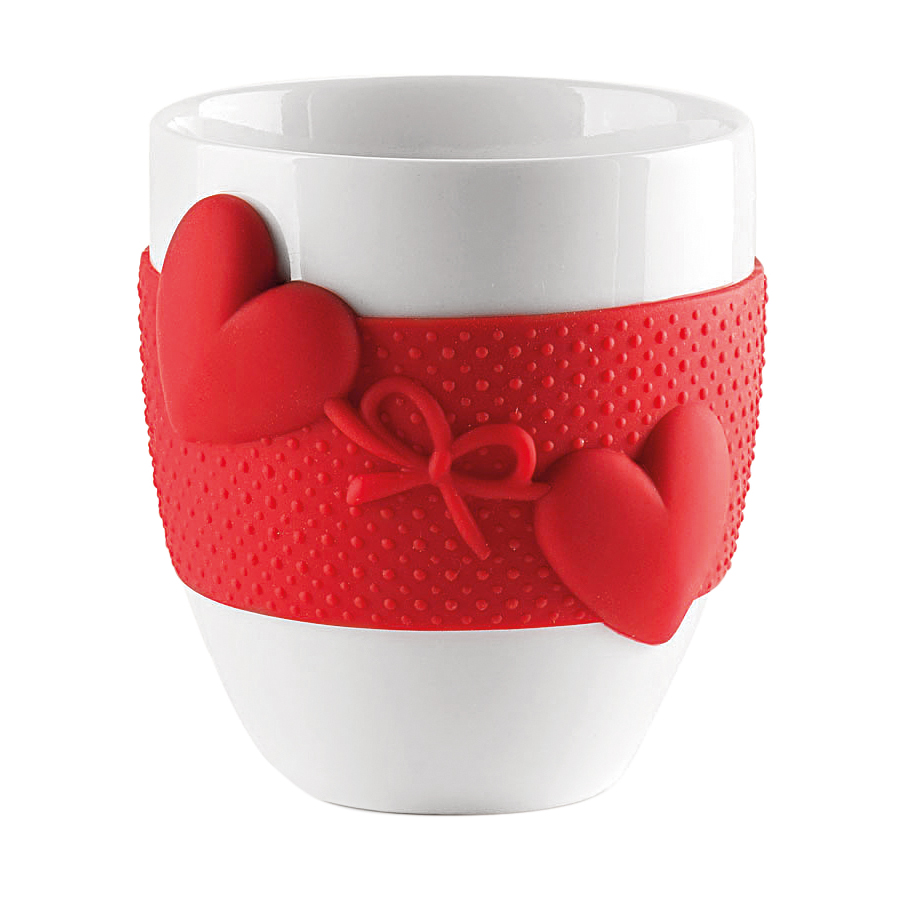 11510055 Кружка love красная Guzzini 