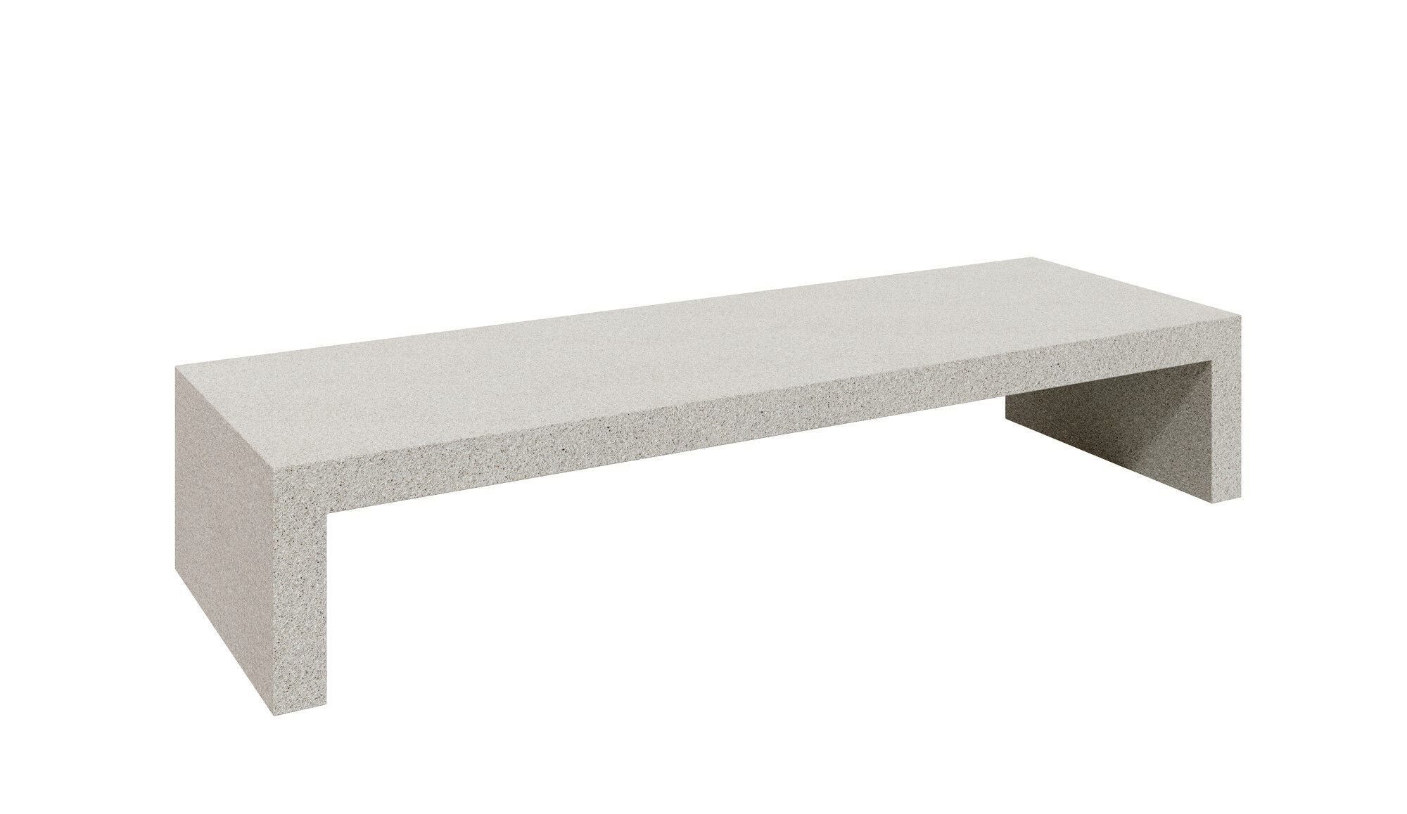 Бетонная скамья без спинки amop Modular ARCH-00022382 - Вид №3