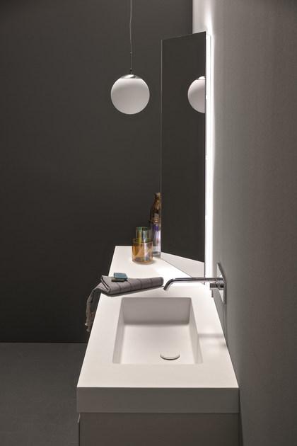 Birex Подвесная тумба под умывальник из лакированного меламина 45 sun-id-1362919 - Вид №3