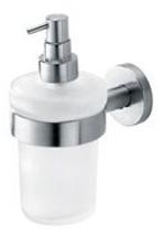 INDA® Настенный дозатор мыла из матового стекла Inox A1412a - Вид №1