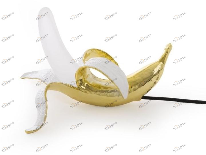 Seletti Настольная лампа из стекла и смолы Banana lamp sun-id-1403585