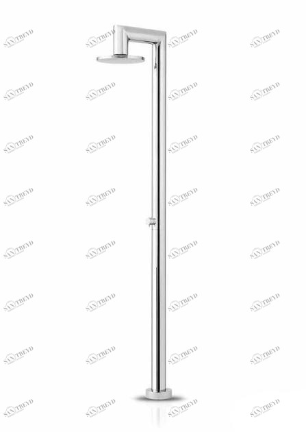 JEE-O Напольная душевая стойка из нержавеющей стали с душевой лейкой Fatline 200-6400/01-001-0365