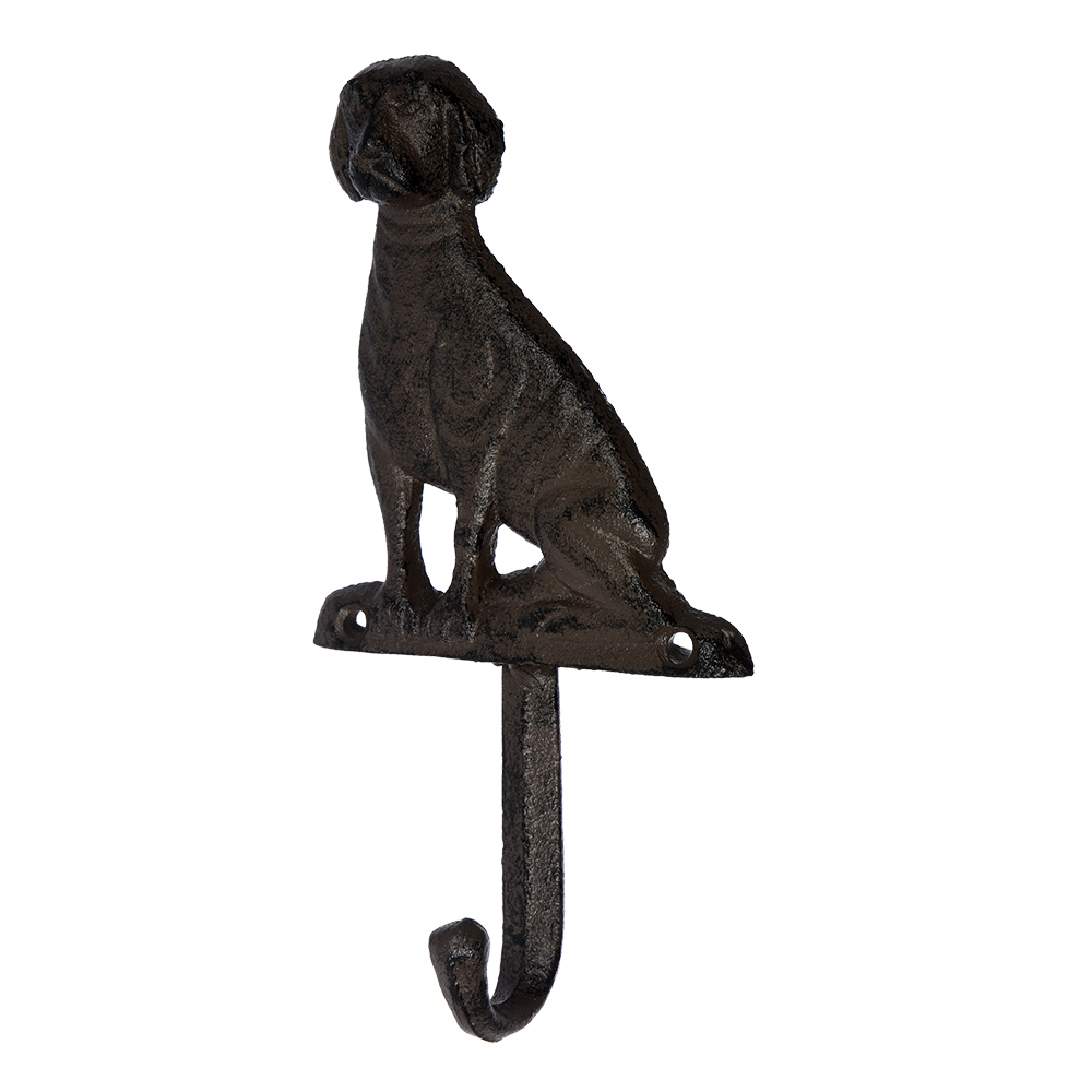 Крючок настенный черный 16,5 см "Собака" BLUMEN HAUS СОБАКИ, ЖИВОТНЫЕ 00-3971619 Черный  - Вид №3