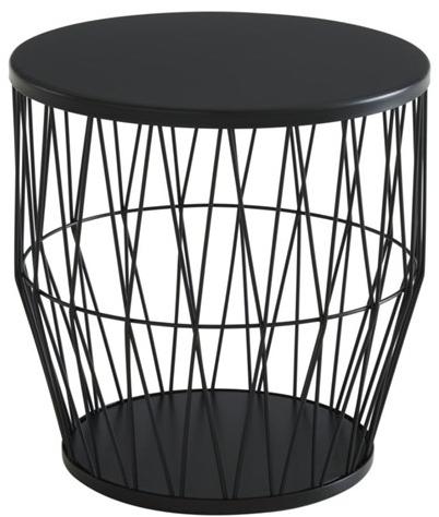 Ligne Roset Журнальный столик из лакированной стали круглый  19980510-19980515  - Вид №1