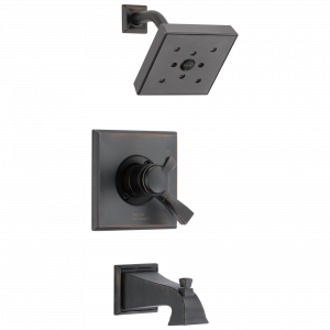 T17451-RBH2O Monitor® 17 Series H2Okinetic® для ванны и душа Delta Faucet Dryden Венецианская бронза