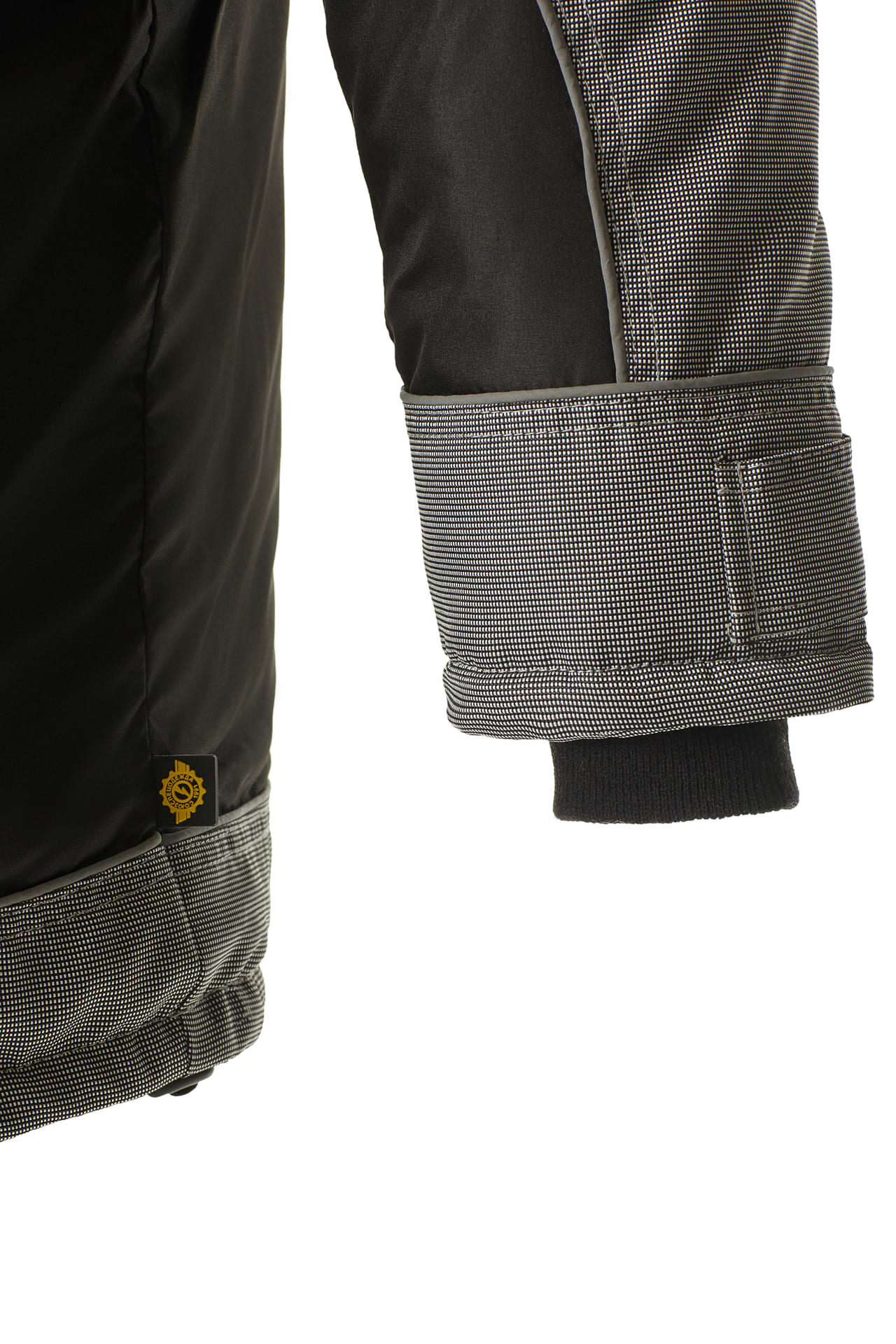 64779 Костюм "Ультра" зимний черный  Зимняя спецодежда  размер 56-58/182-188  - Вид №9