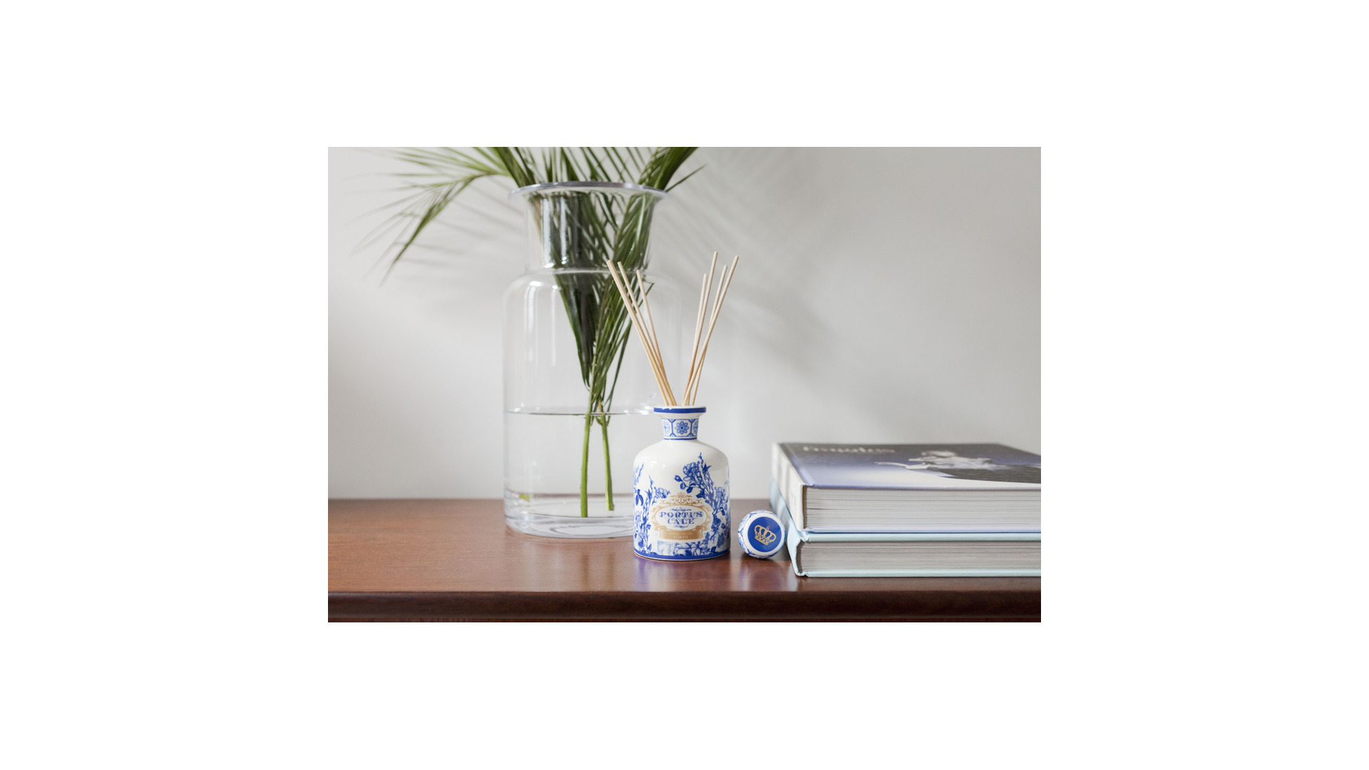 10673707 CASTELBEL Диффузор ароматический CASTELBEL Порт Кале Золотисто-синий 250мл, стекло Стекло  - Вид №2