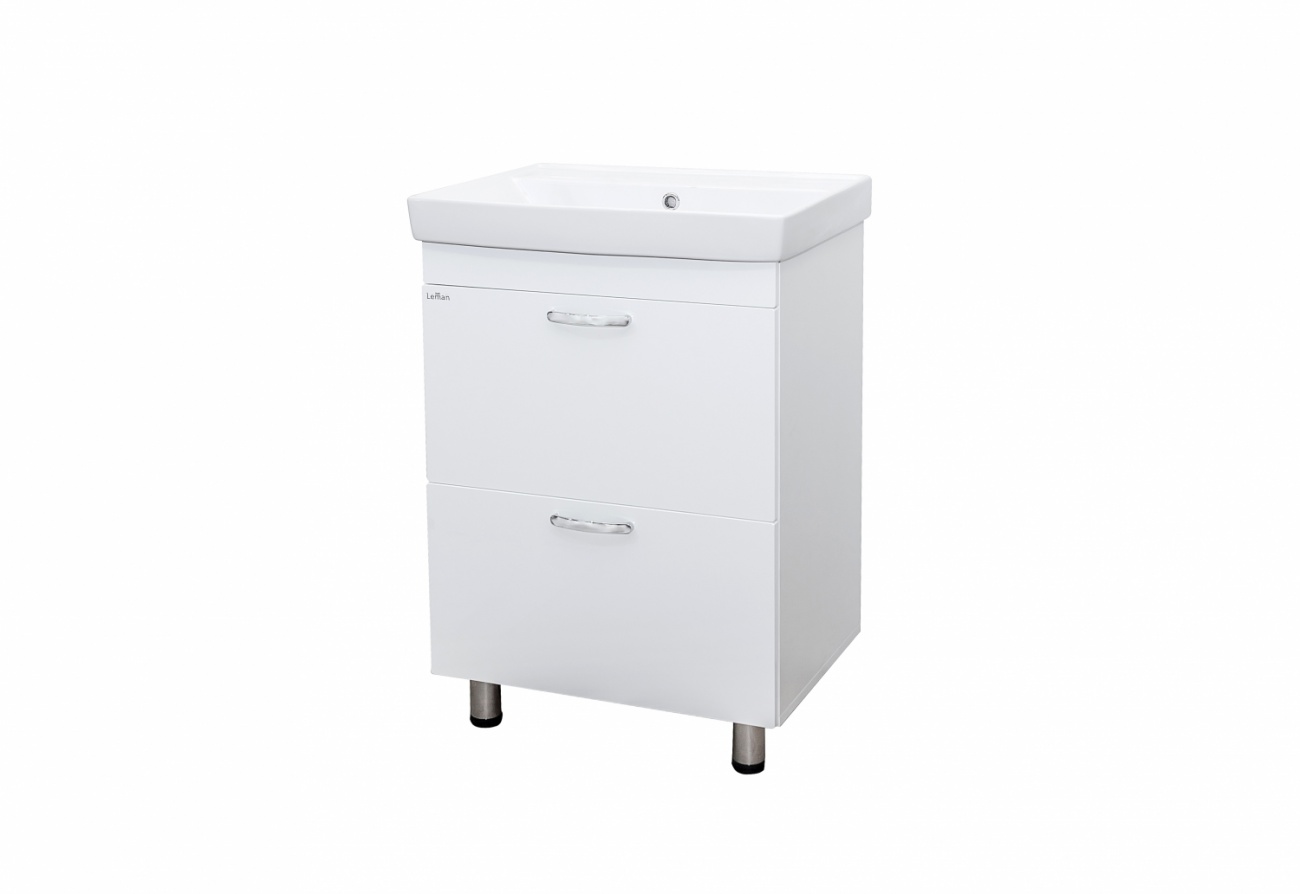 a000087 Тумба-умывальник на ножках Mogren 60 Leman 