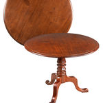 SOR27508 Стол-тренога из красного дерева ijlbrown  - Вид №7