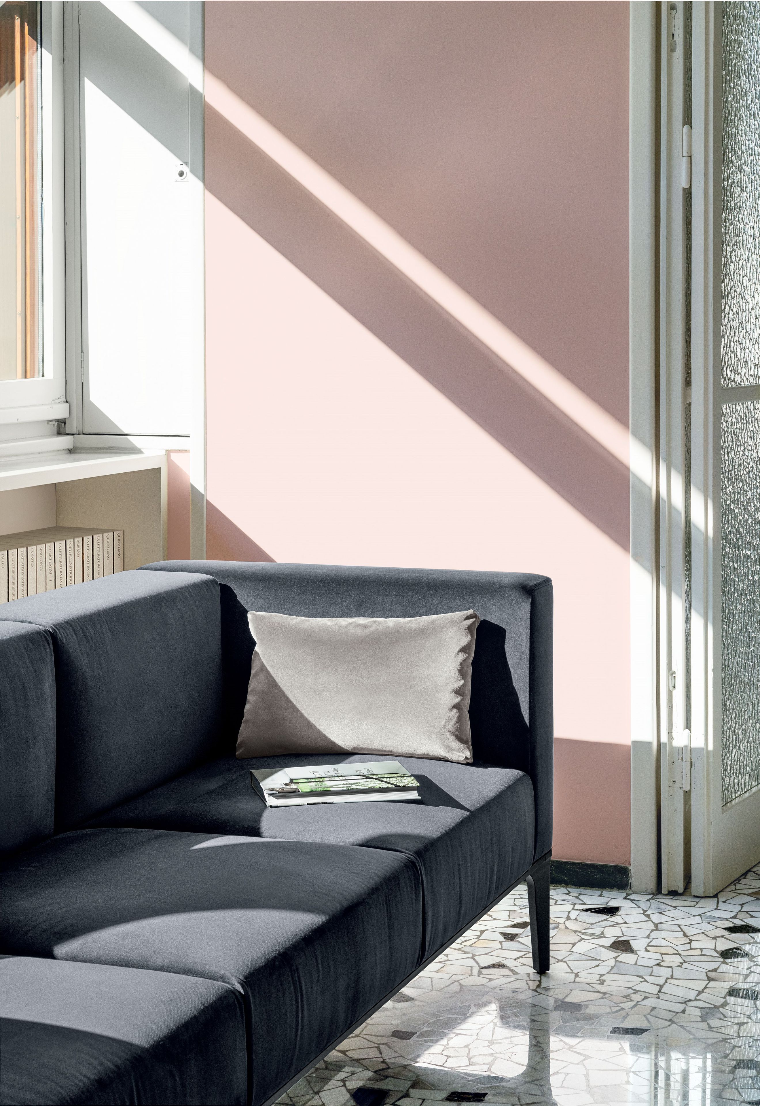 3-местный тканевый диван Sovet Italia тонкий ARCH-00106631 - Вид №5