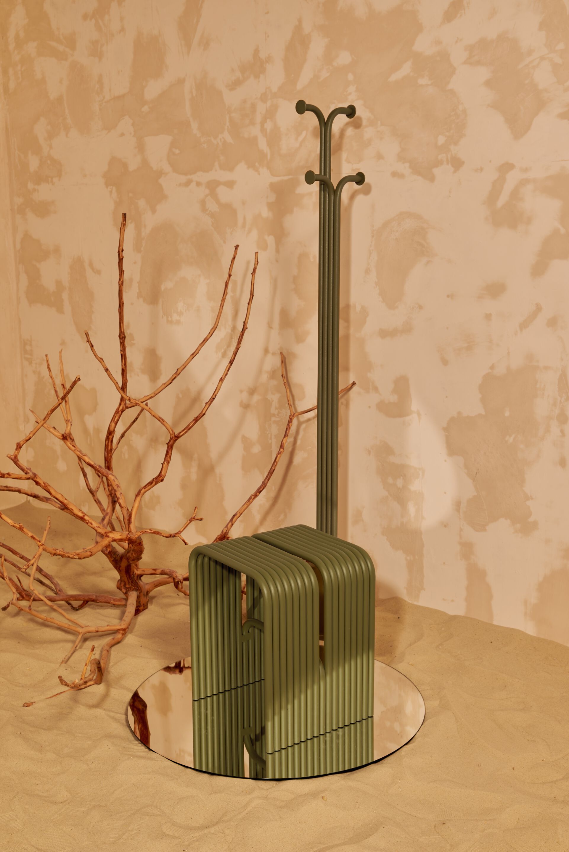 Алюминиевый низкий садовый стул с порошковым покрытием Joyf TUbe ARCH-00101089 - Вид №9