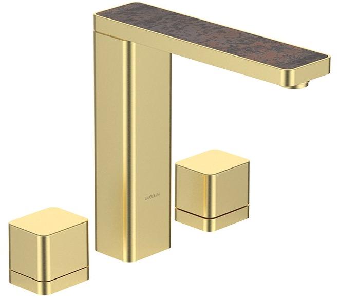 GUGLIELMI Смеситель для раковины на 3 отверстия с аэратором Gzero Fbgzg0309 - Вид №11