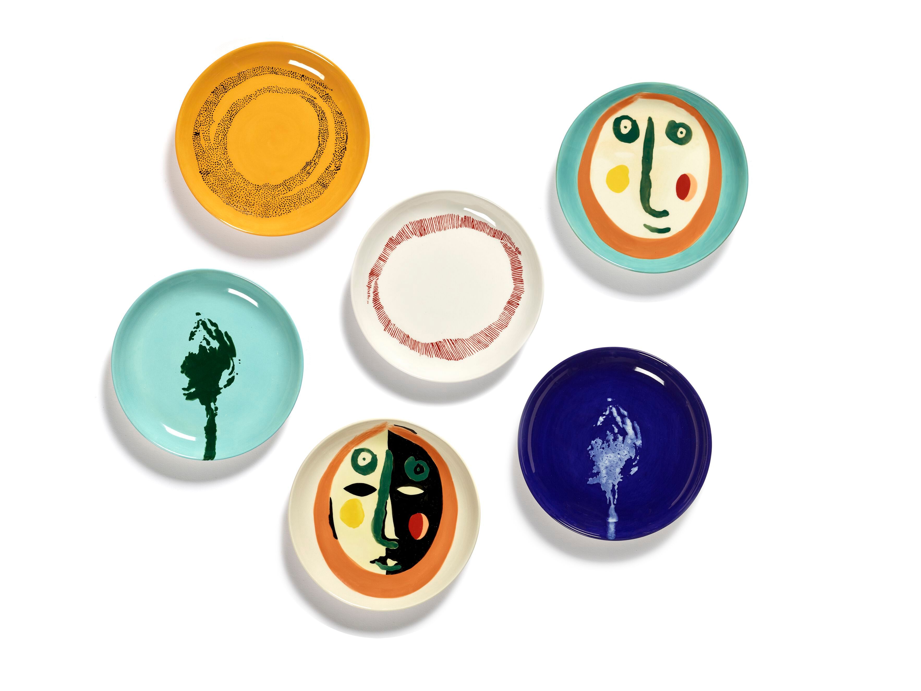 Глазурованная фарфоровая тарелка для десерта Serax Ottolenghi Feast ARCH-00147916 - Вид №11