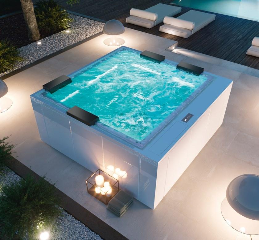 Gruppo Treesse Наземный мини-бассейн с гидромассажем Treesse ghost plus sun-id-1493719 - Вид №1