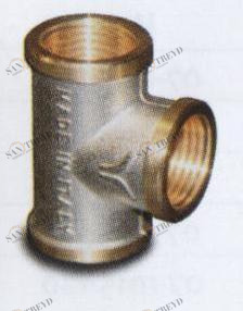 Тройник 3/4х1/2х3/4  ВР ProAqua 184655