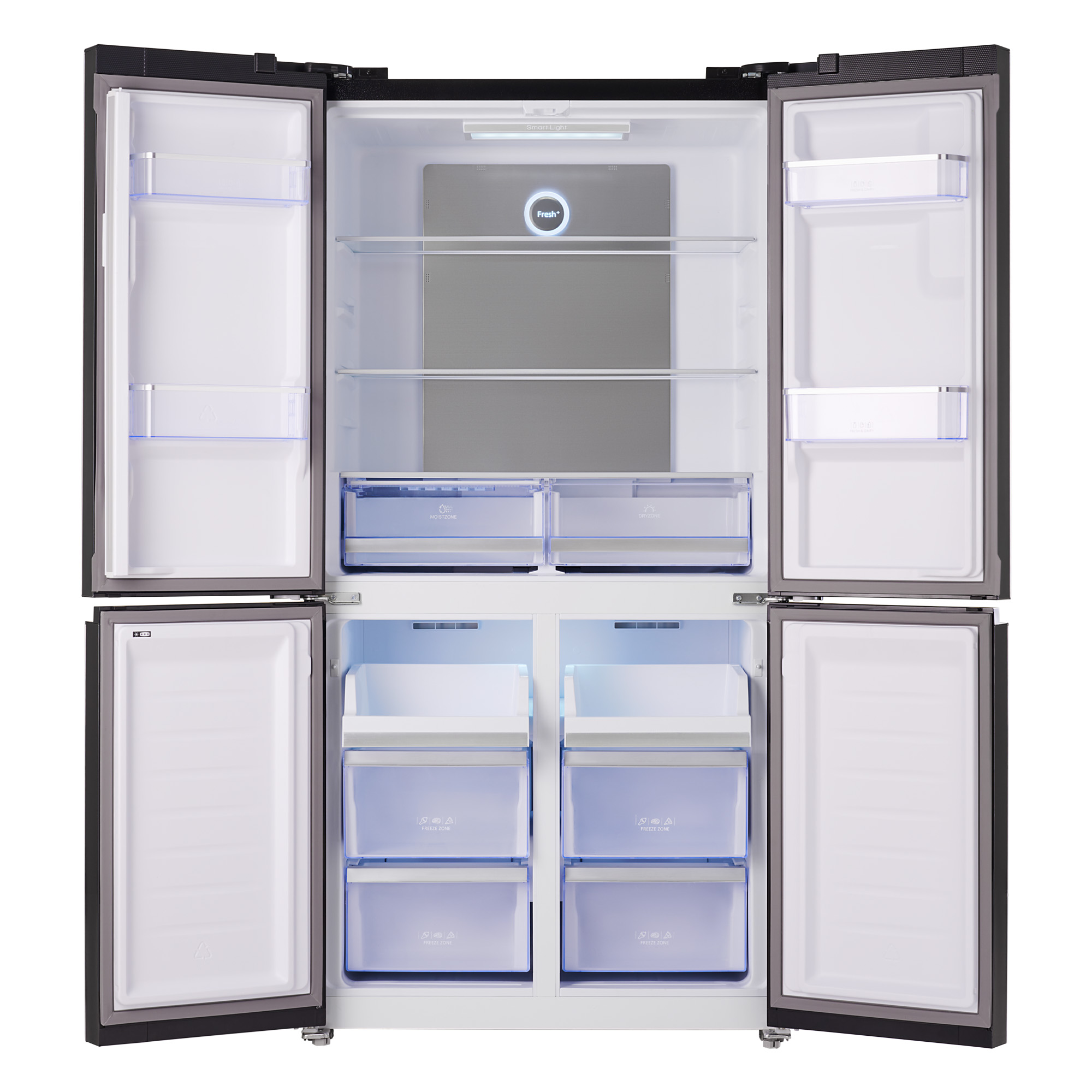 9057391 Холодильник многодверный   Tesler RCD-545I (2024) черный STDN-0126041 - Вид №3