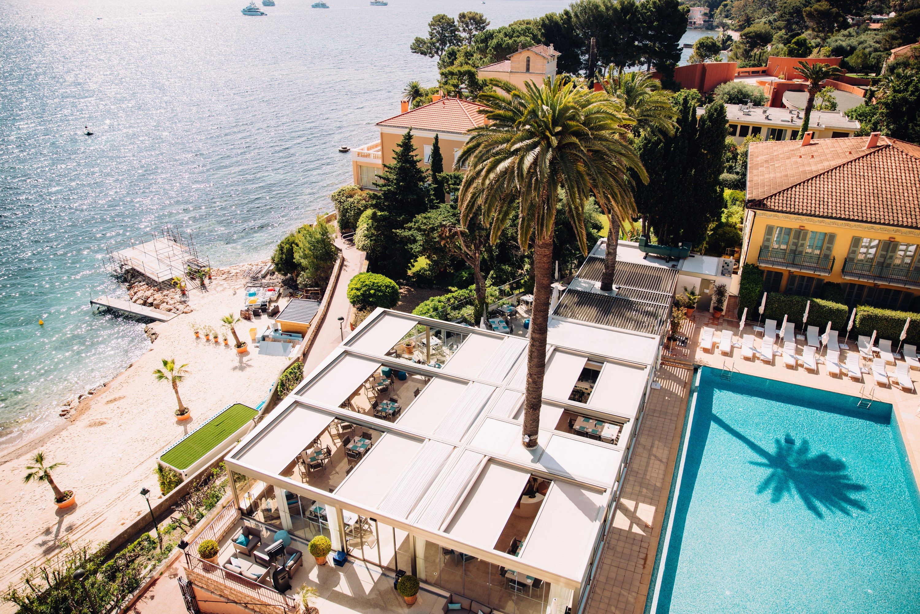 Алюминиевая самонесущая беседка с раздвижной крышкой KE Outdoor Design GENNIUS ARCH-00141203 - Вид №1