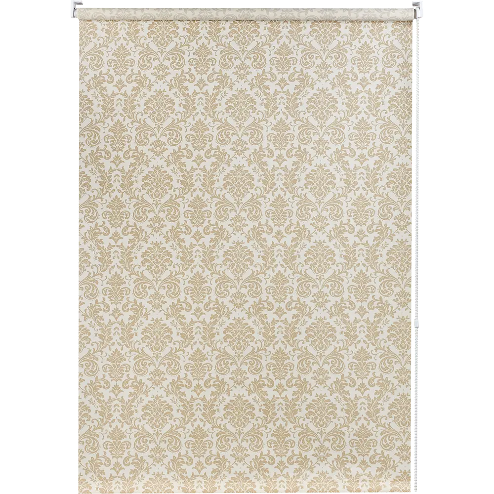 Штора рулонная Legrand Дамаск 80x175 см экрю DOMLEGRAND STLM-2151593