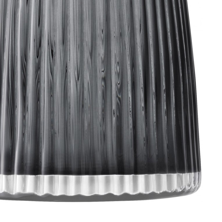 Ваза Pleat 26 см серая LSA International G139926847 - Вид №4