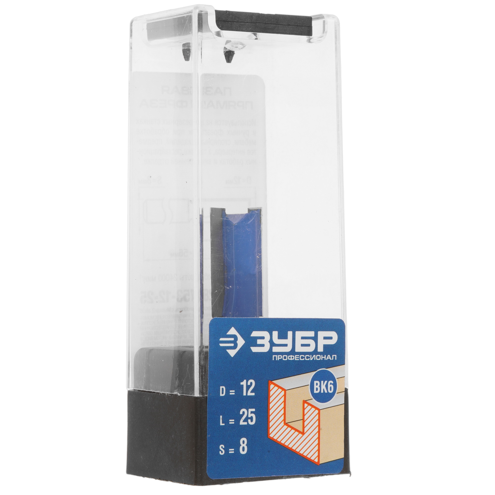 Фреза ЗУБР 28753-12-25 5306812 STDN-0101851 - Вид №4