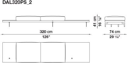 B&B Italia 3-х местный тканевый диван Dock sun-id-1376507 - Вид №47