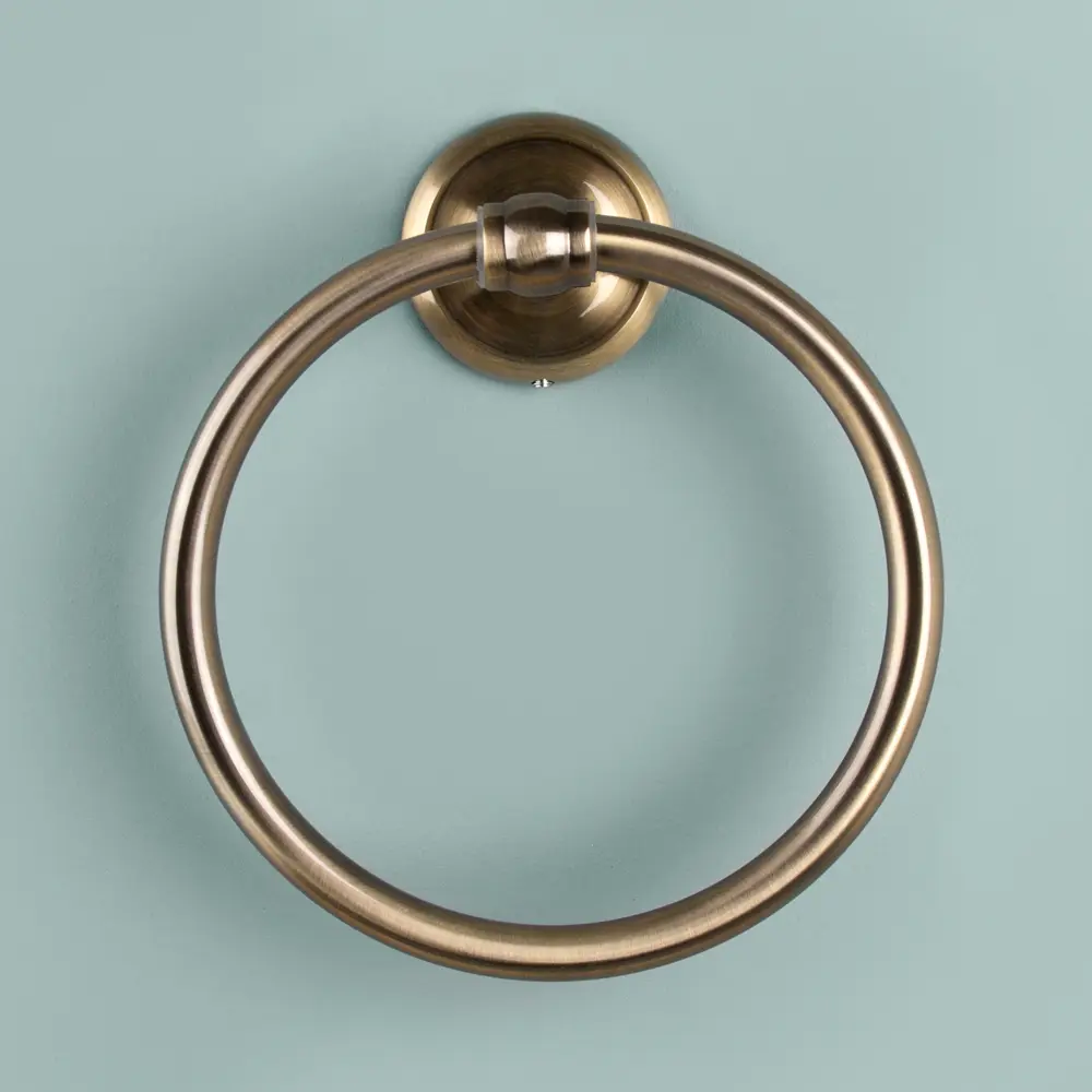 Держатель для полотенца кольцо Antico цвет латунь VERRAN STLM-2189361 - Вид №6