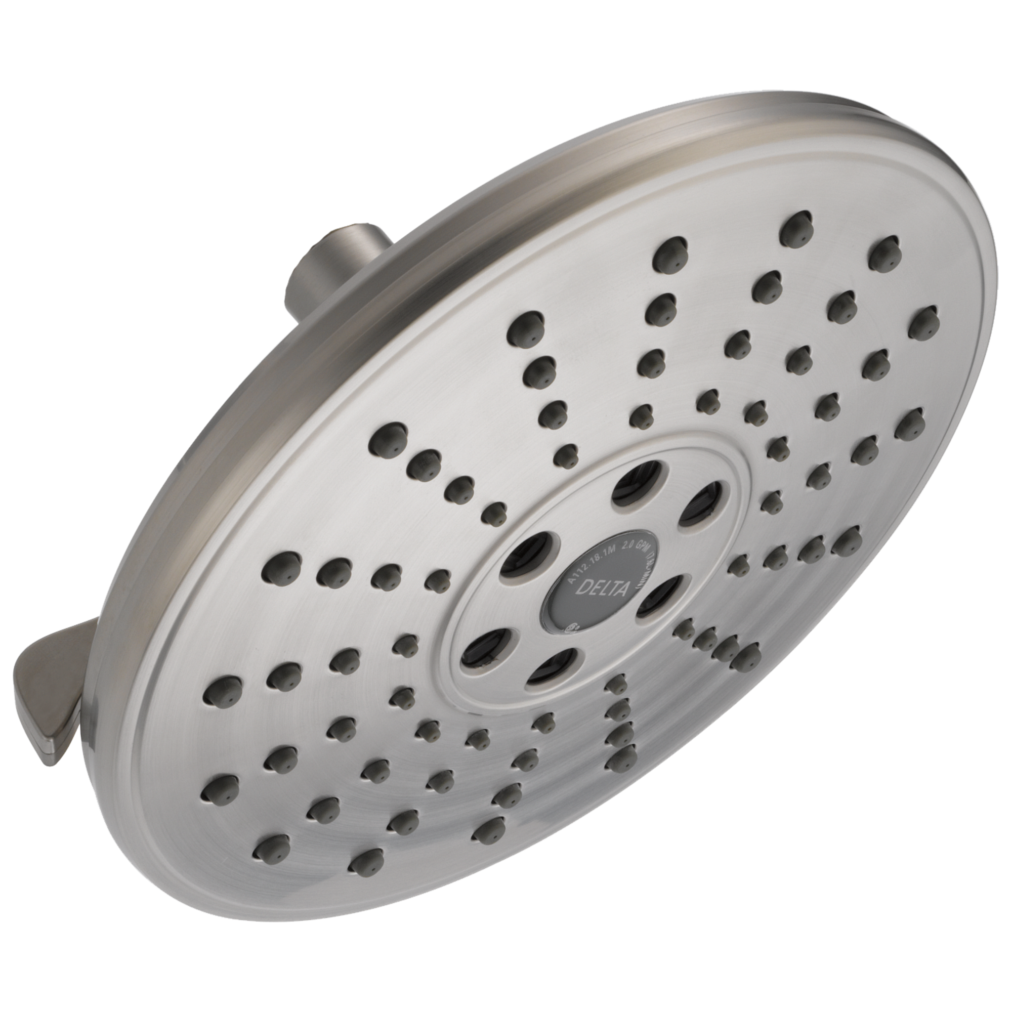 75356CSN H2Okinetic® 3-х позиционная душевая лейка Raincan Delta Faucet Universal Showering Матовый никель Spotshield 