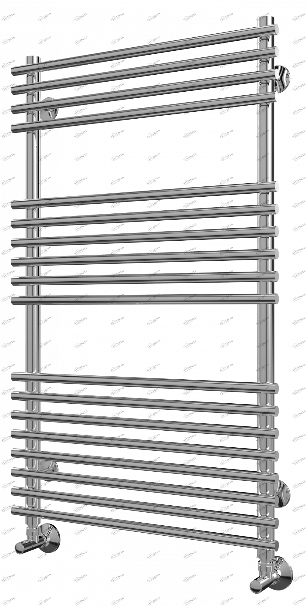 4620768886607 ЛЮКС Ватра П18 500х931 (8+6+4) Полотенцесушитель TERMINUS RAL 9003 матовый
