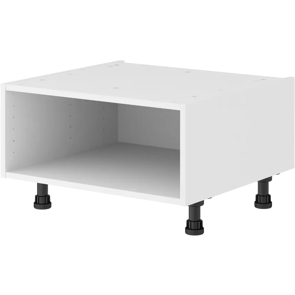 Каркас напольный 60x25.6x56 см, ЛДСП, цвет белый 82117438 STLM-2138239 DELINIA ID 