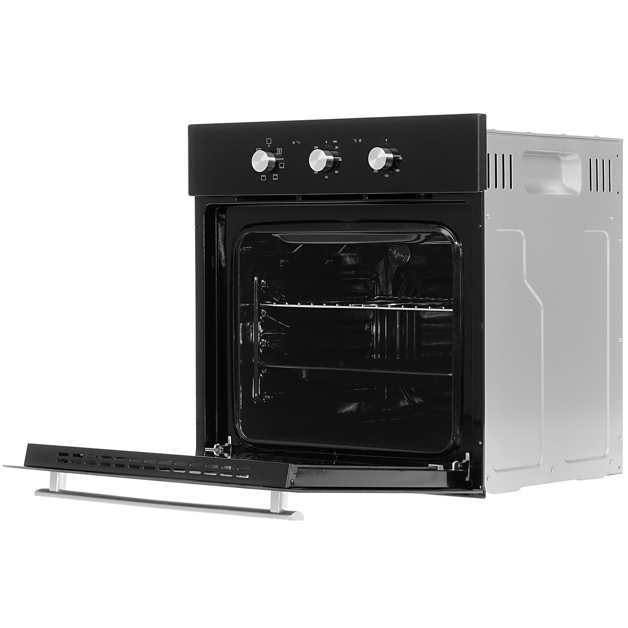 8160935 Электрический духовой шкаф HOMSair OES657BK черный STDN-0060045 - Вид №4