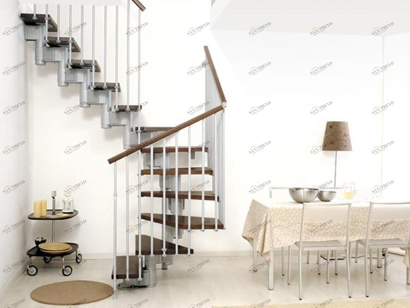 Fontanot Открытая лестница из массива дерева в комплекте Arkè sun-id-1487004