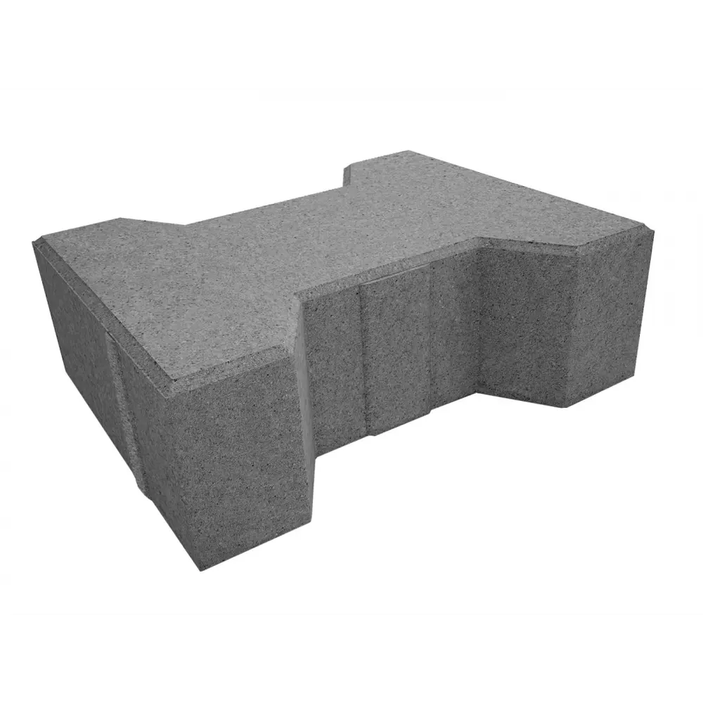 Плитка тротуарная Тавр 182x157.5x70 мм цвет черный 85263252 STLM-2185172 Santreyd 