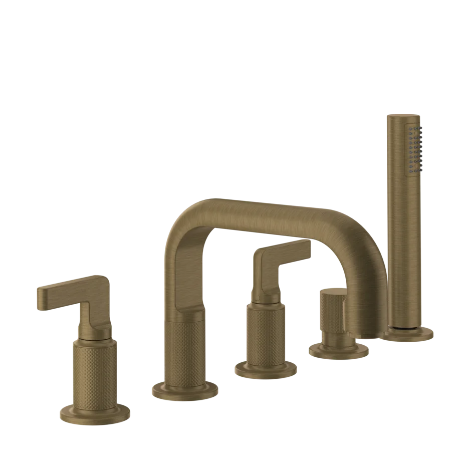 Смеситель для ванны 58040 713 Gessi Inciso СТАРИННАЯ ЛАТУНЬ 58040713