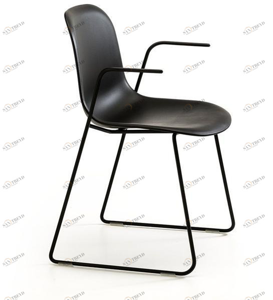 arrmet Стул-санки штабелируемый с подлокотниками Máni plastic sun-id-1489407