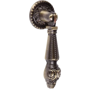 Мебельная ручка-кнопка Larvij бронза