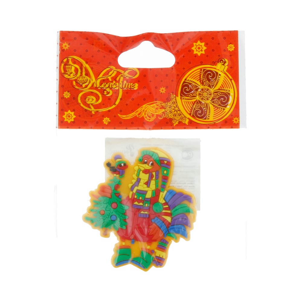 42234 Фигурка декоративная 5 x 4.5 x 0.5 см "Петушок с елочкой" Феникс-Презент 