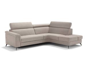 Кожаный угловой диван